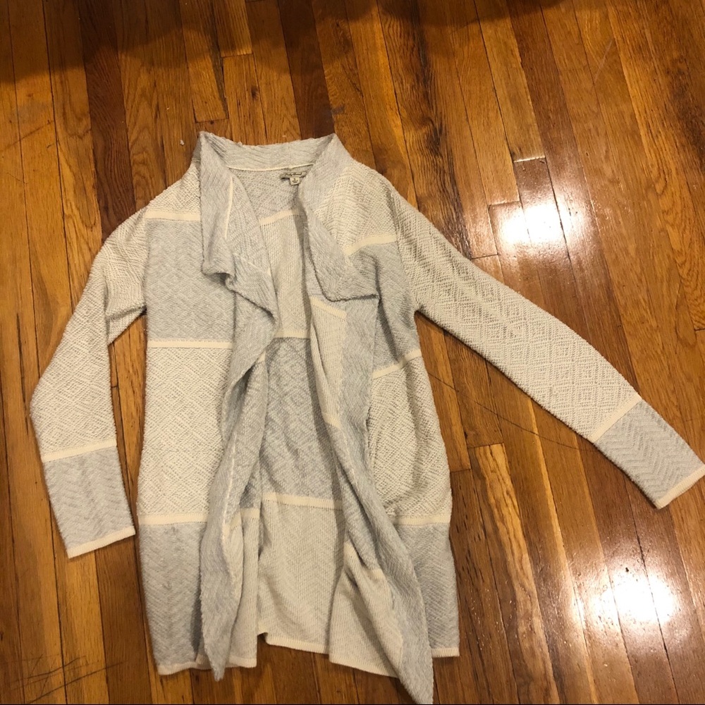 Madewell patterned open cardigan